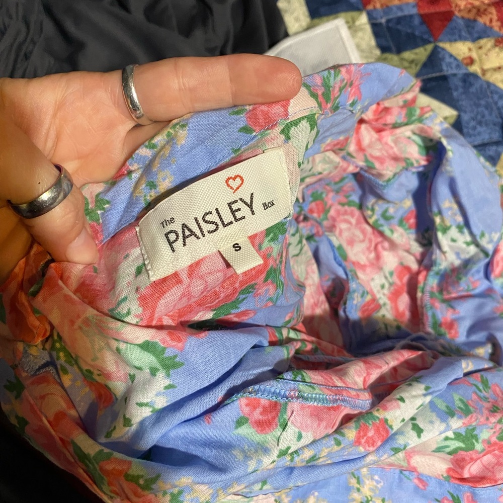 Cotton Floral Robe - Picture 3 of 7